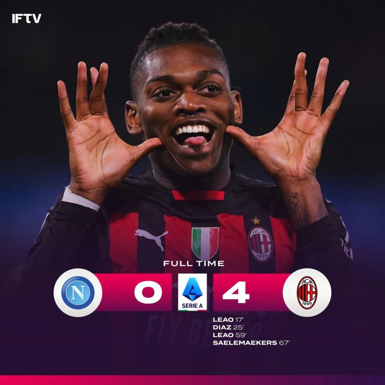 AC米兰客场击败那不勒斯，取得连胜的简单介绍