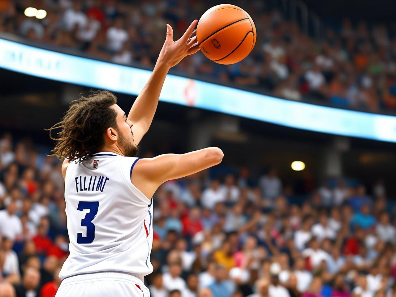 篮球场上出现技术大招，球员表现亮眼